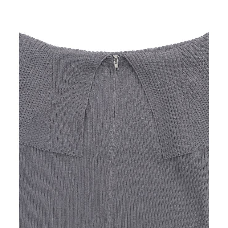 オフショルダブルジップニット | WEGO【WOMEN】 | 詳細画像18 