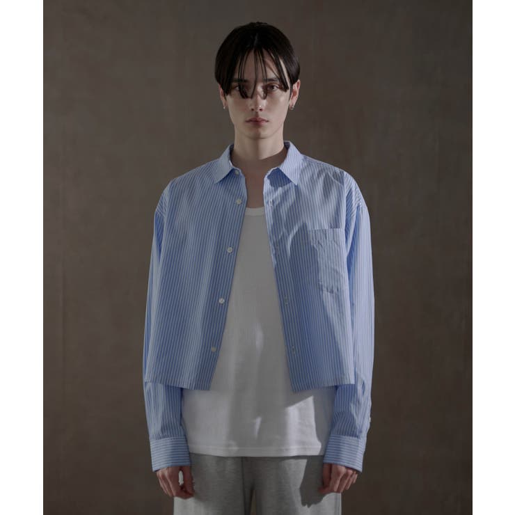 ブロードクロップドシャツ | WEGO【MEN】 | 詳細画像1 