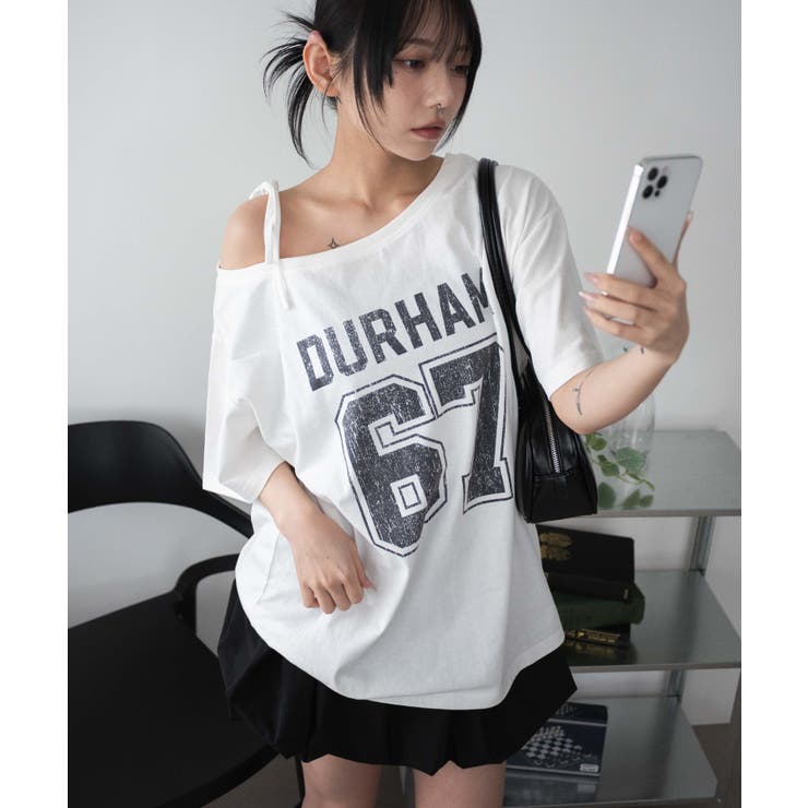 2WAYグラフィックワンショルBIGT | WEGO【WOMEN】 | 詳細画像1 