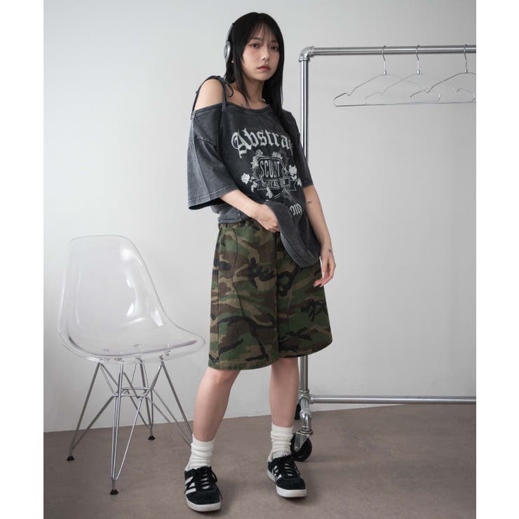 2WAYグラフィックワンショルBIGT | WEGO【WOMEN】 | 詳細画像3 