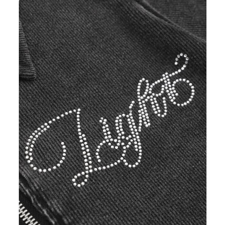 ラインストーンロゴWZIPトップス | WEGO【WOMEN】 | 詳細画像24 