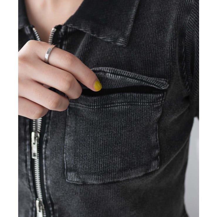 ポケットデザインWZIPトップス | WEGO【WOMEN】 | 詳細画像6 