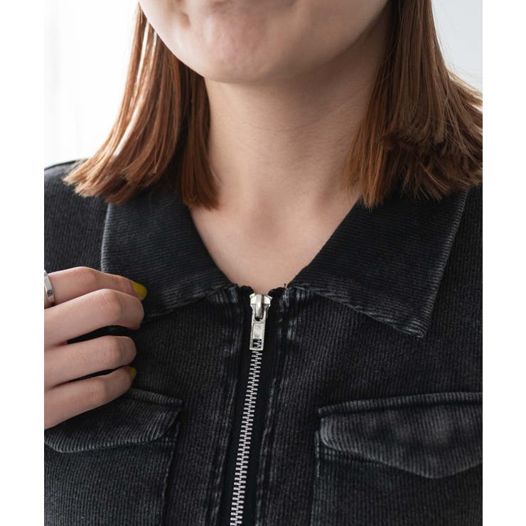 ポケットデザインWZIPトップス | WEGO【WOMEN】 | 詳細画像8 