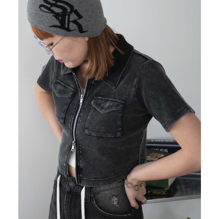 ポケットデザインWZIPトップス | WEGO【WOMEN】 | 詳細画像20 