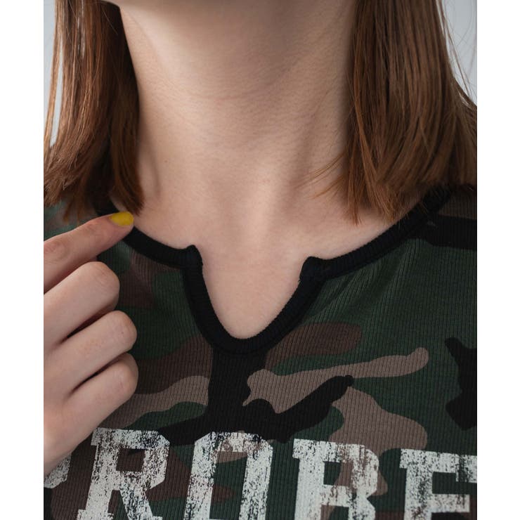 キーネックサイドレースアップちびT | WEGO【WOMEN】 | 詳細画像8 