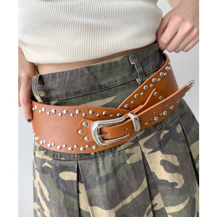 Lスタッズサッシュベルト | WEGO【WOMEN】 | 詳細画像1 