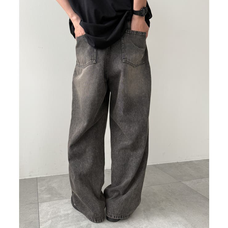 クロスモチーフオーバーダイバギーパンツ | WEGO【MEN】 | 詳細画像13 