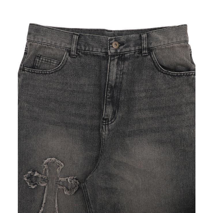 クロスモチーフオーバーダイバギーパンツ | WEGO【MEN】 | 詳細画像18 