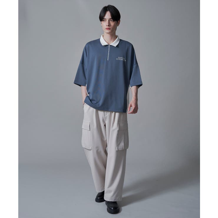 ドルマンポンチハーフZIPT(SS)[品番：WG010094009]｜WEGO【MEN