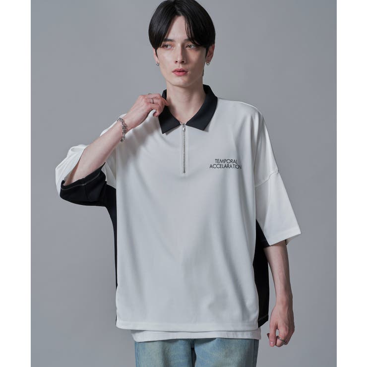 ドルマンポンチハーフZIPT(SS)[品番：WG010094009]｜WEGO【MEN