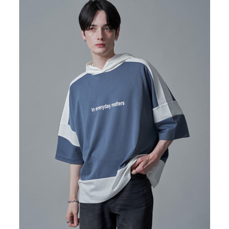 ドルマンポンチフードT(SS) | WEGO【MEN】 | 詳細画像1 