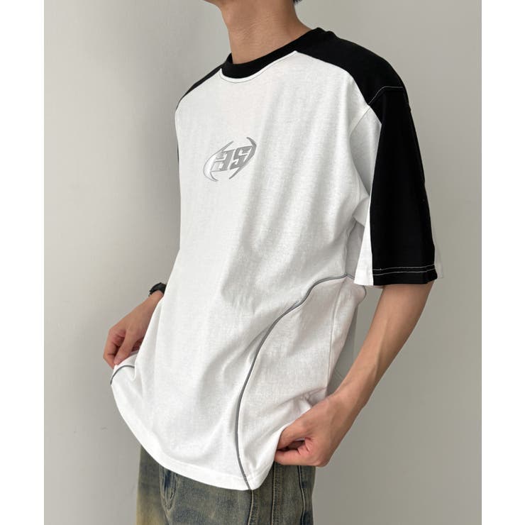 メタルプリントパイピングT(SS) | WEGO【MEN】 | 詳細画像5 