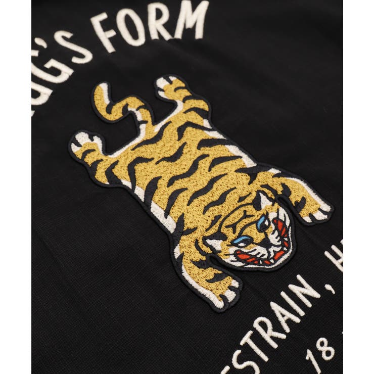 アサライクTIGERシシュウシャツ[品番：WG010094065]｜WEGO【MEN