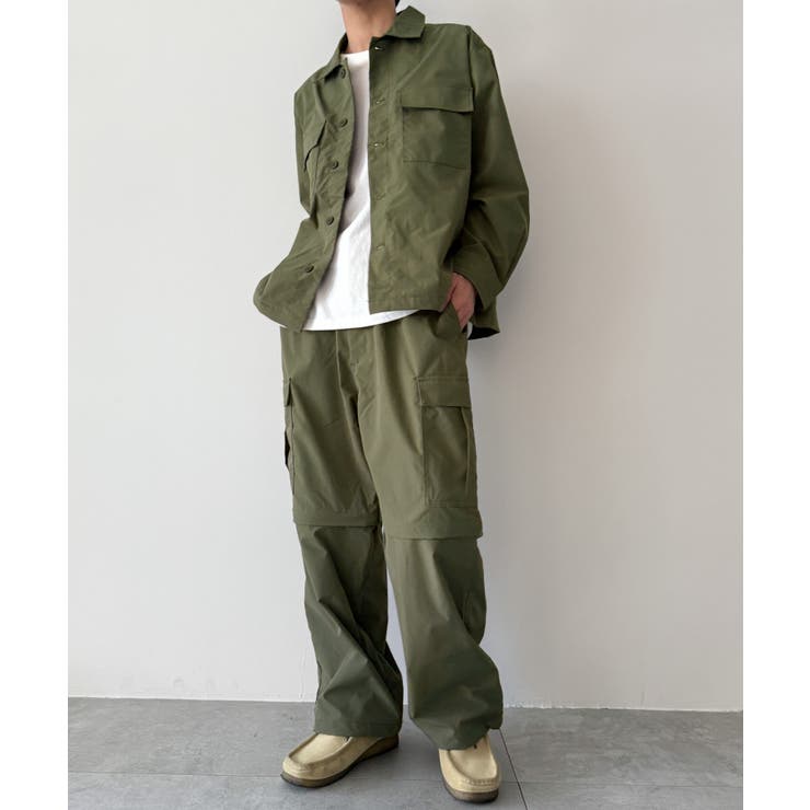 HUGO BOSS(ヒューゴボス) カモ柄ワークジャケット カーキ サイズ