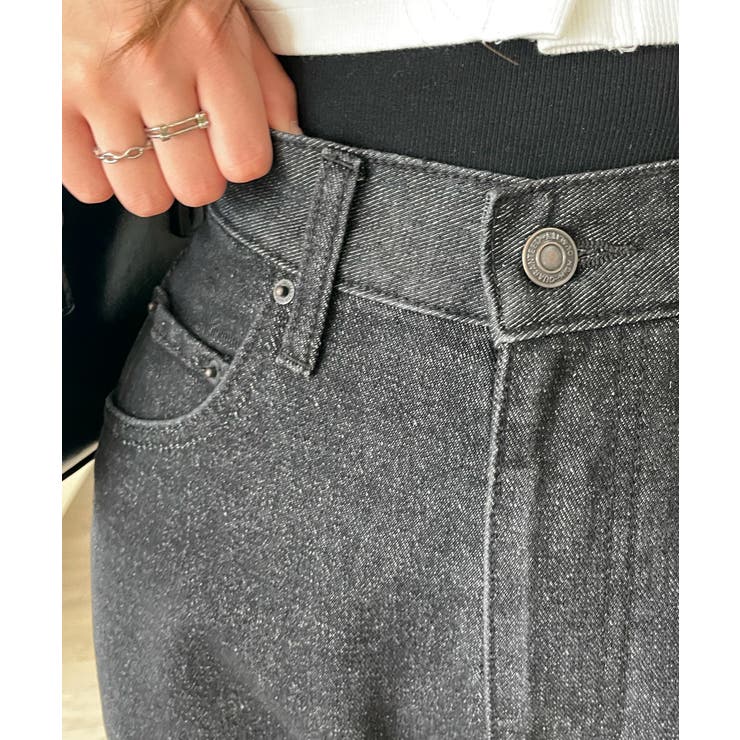 ハートサイドラインストレートパンツ | WEGO【WOMEN】 | 詳細画像4 