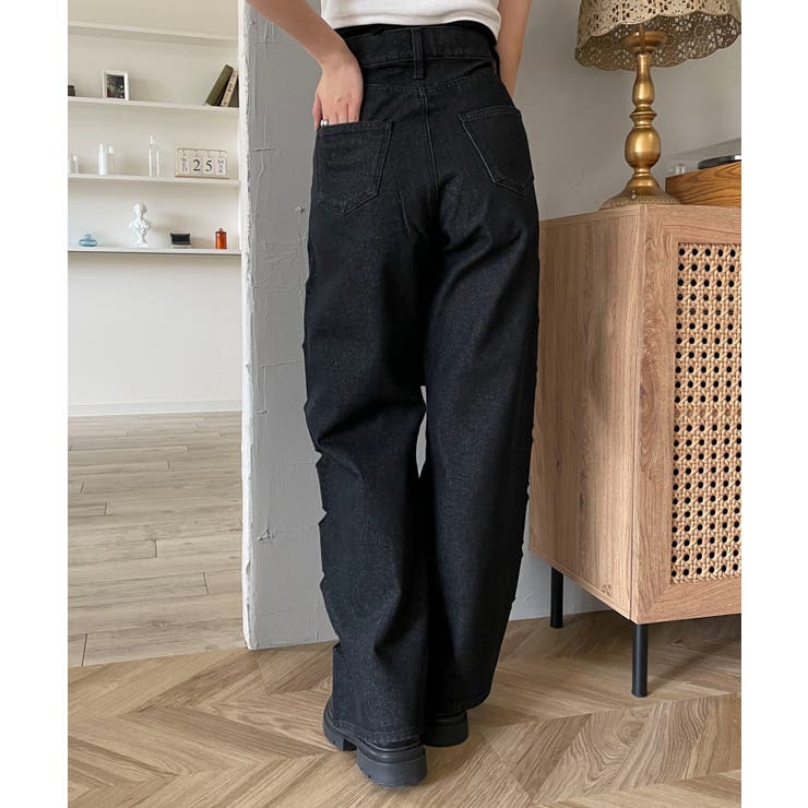 ハートサイドラインストレートパンツ | WEGO【WOMEN】 | 詳細画像12 