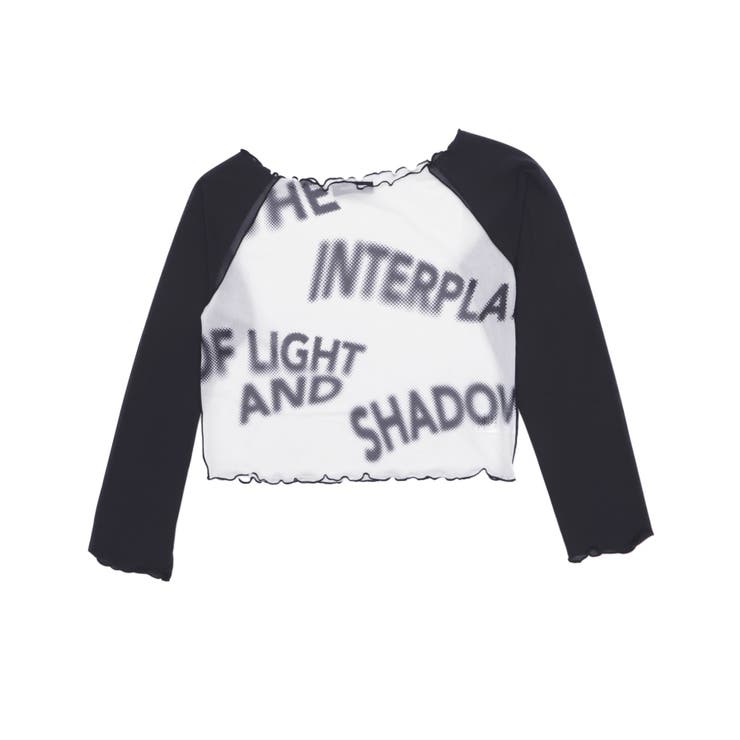ランダムロゴメロウシアートップス | WEGO【WOMEN】 | 詳細画像1 