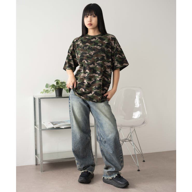 ヴィンテージウォッシュグラフィックビッグT | WEGO【WOMEN】 | 詳細画像4 