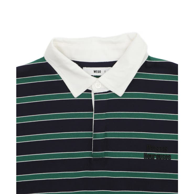 ボーダーラガーシャツ[品番：WG010094120]｜WEGO【WOMEN