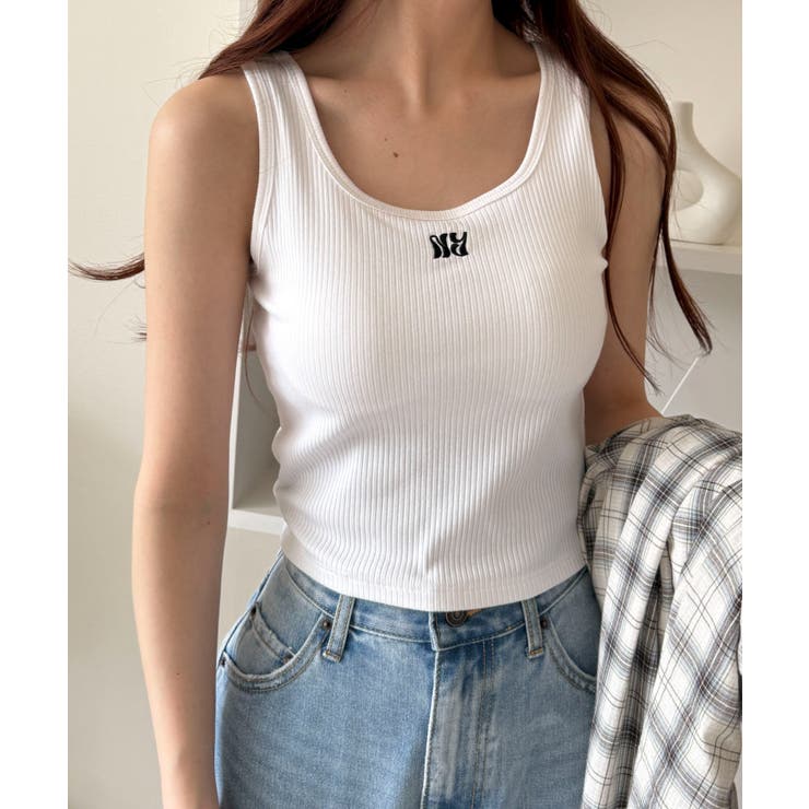 グラフィックカップ付きリブタンク | WEGO【WOMEN】 | 詳細画像28 