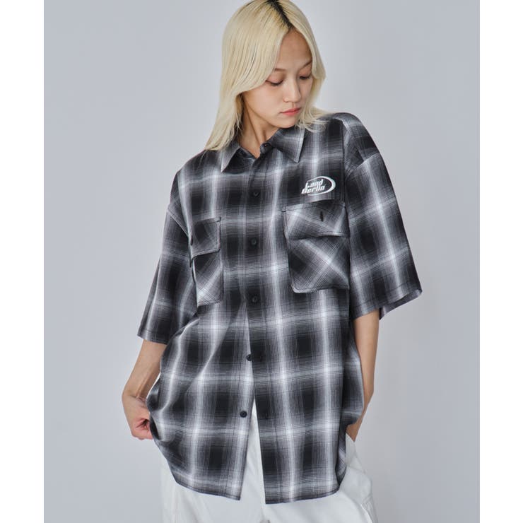 グラフィックオンブレチェックシャツ(SS) | WEGO【MEN】 | 詳細画像22 