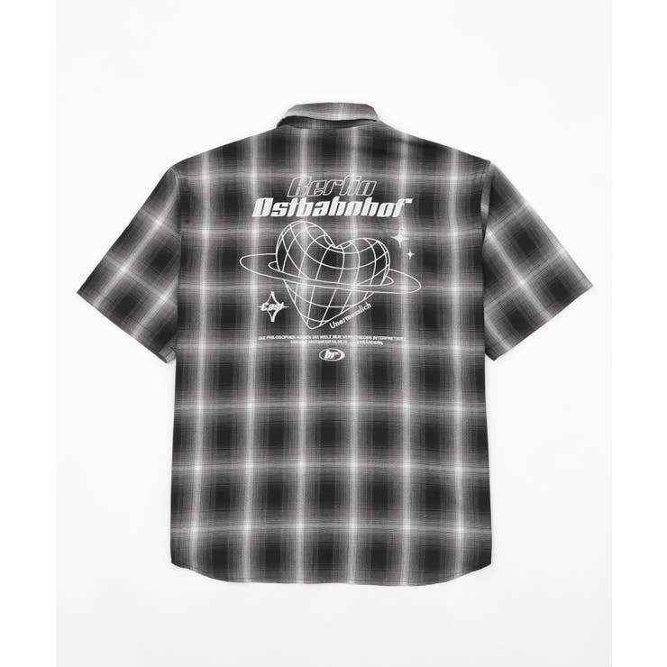 グラフィックオンブレチェックシャツ(SS) | WEGO【MEN】 | 詳細画像31 