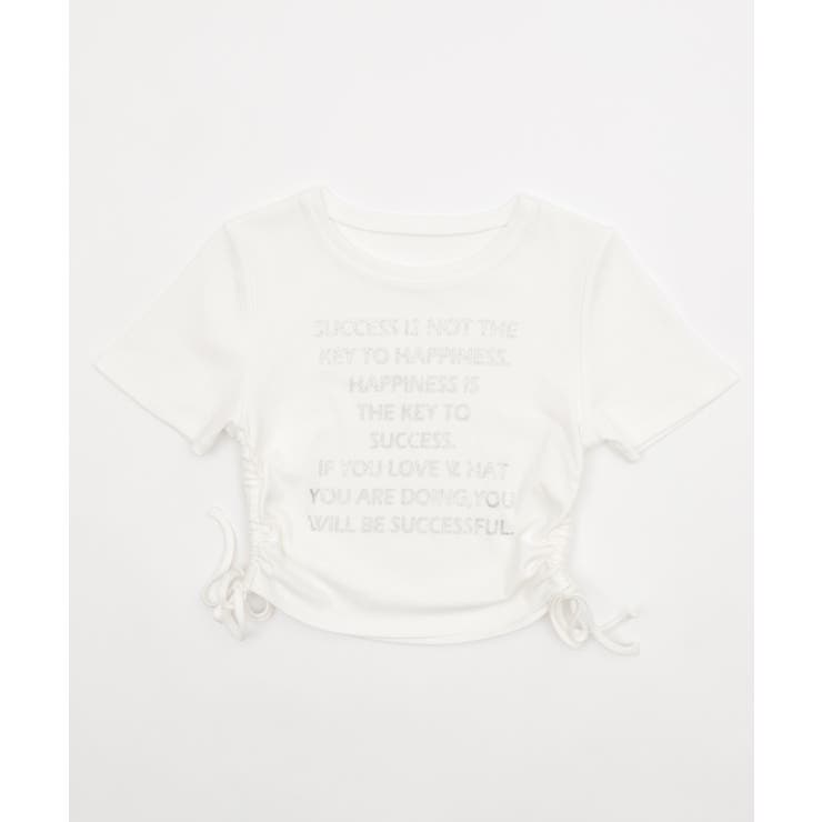 グラフィックサイドドロストリブちびT | WEGO【WOMEN】 | 詳細画像14 