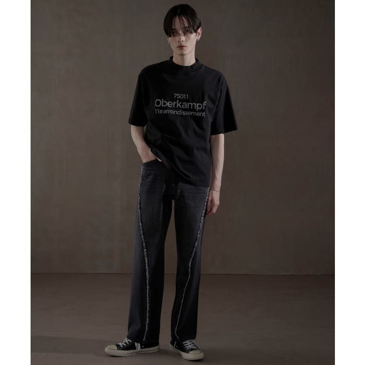 フリンジラインストレートデニム | WEGO【MEN】 | 詳細画像2 