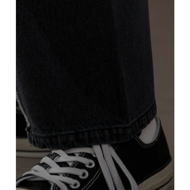 フリンジラインストレートデニム | WEGO【MEN】 | 詳細画像6 