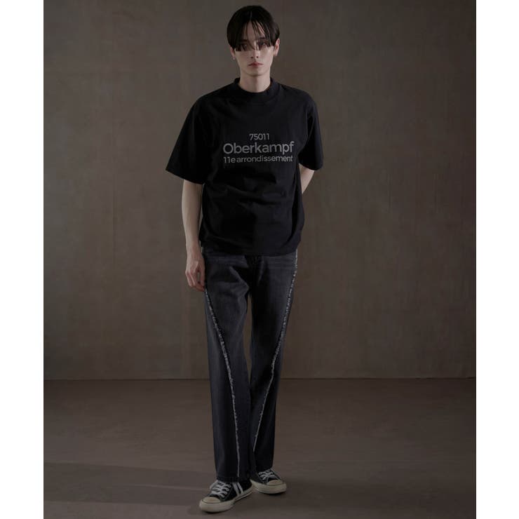 フリンジラインストレートデニム | WEGO【MEN】 | 詳細画像8 