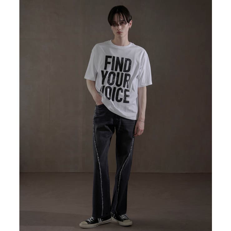 フリンジラインストレートデニム | WEGO【MEN】 | 詳細画像10 