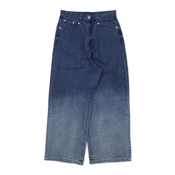 グラデーションバギーデニム[品番：WG010094162]｜WEGO【MEN