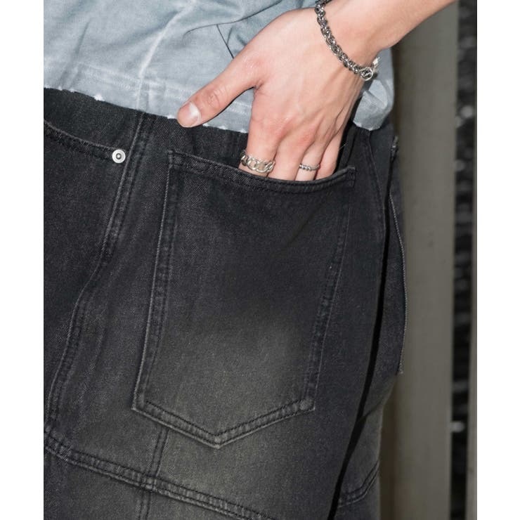 スウィッチングデニムカーゴショーツ | WEGO【MEN】 | 詳細画像6 