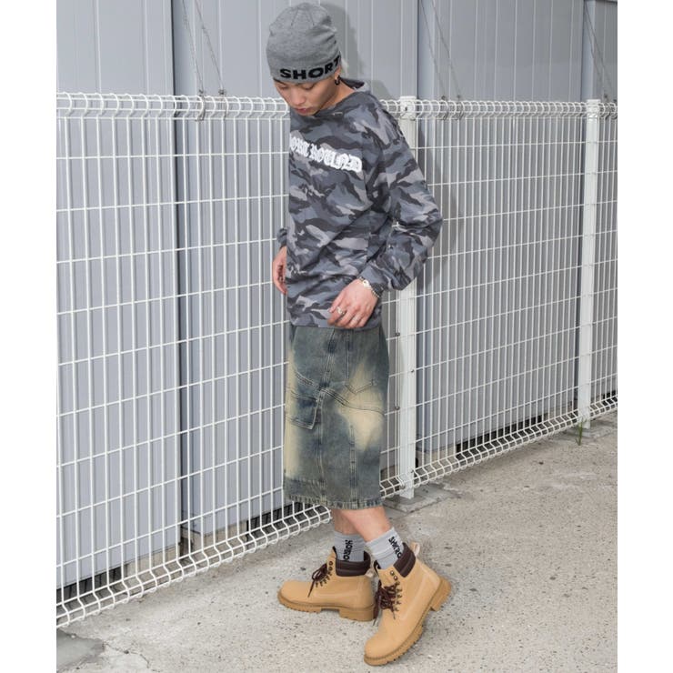 スウィッチングデニムカーゴショーツ | WEGO【MEN】 | 詳細画像13 