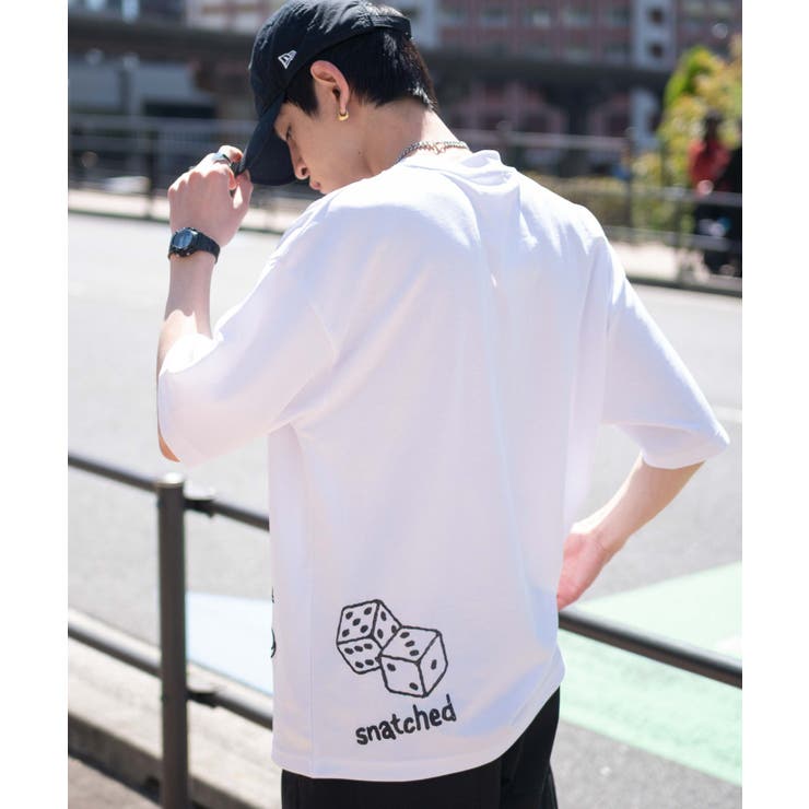 アクセ付きラフガキグラフィックT(SS) | WEGO【MEN】 | 詳細画像7 