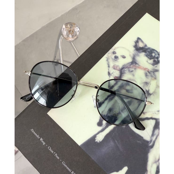 メタルフレームカラーレンズアイウェア | WEGO【MEN】 | 詳細画像1 