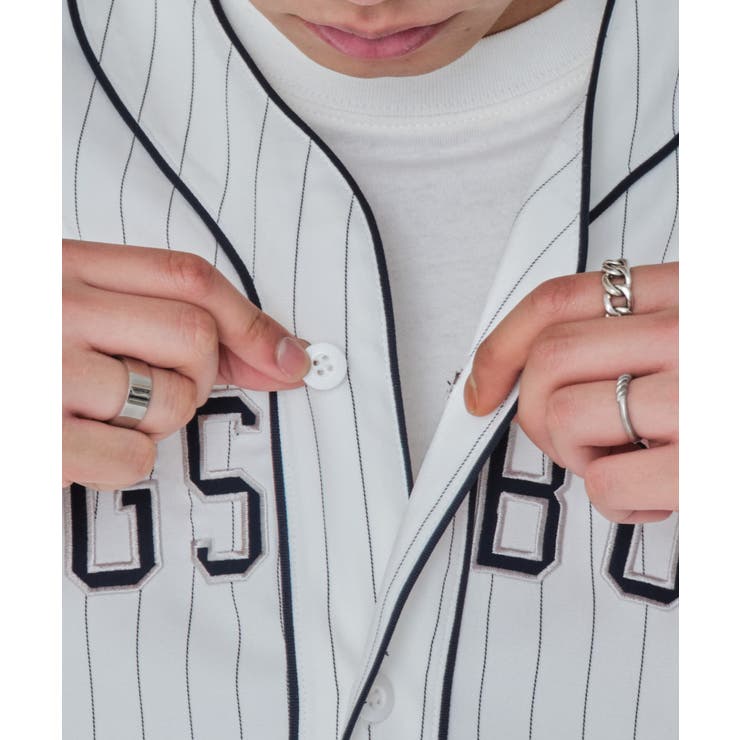 ベースボールシャツ(SS)[品番：WG010094200]｜WEGO【MEN