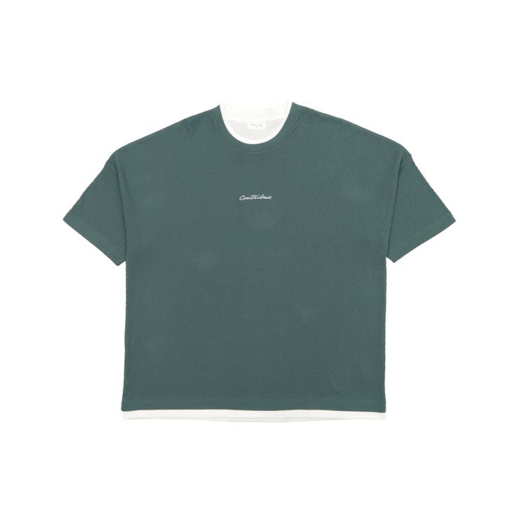 フクレジャガードフェイクレイヤードT(SS) | WEGO【MEN】 | 詳細画像2 