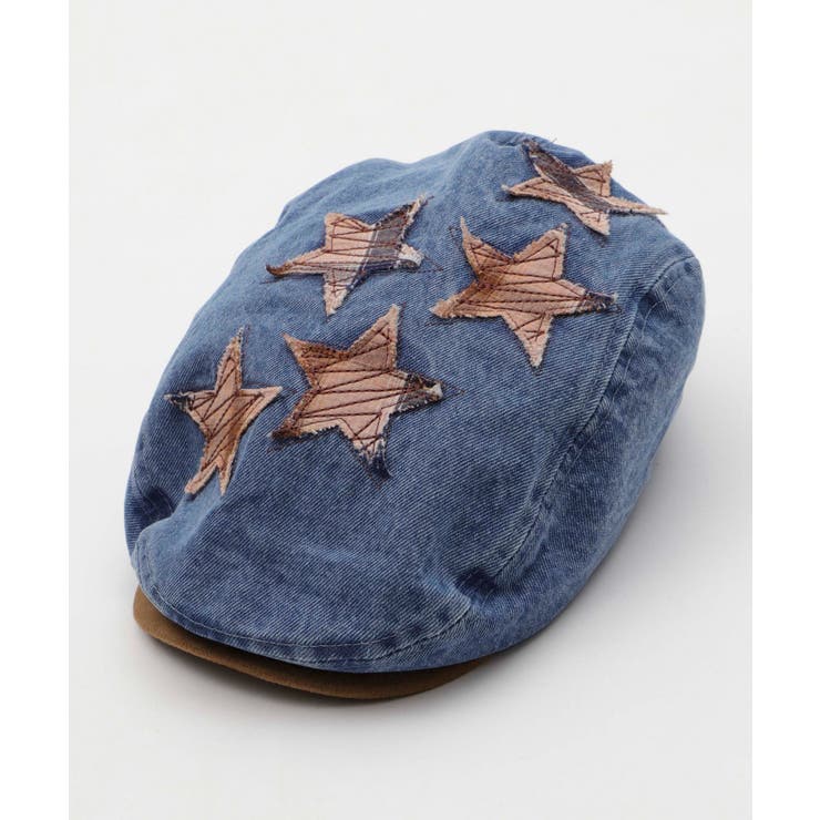 スターパッチワークデニムハンチング | WEGO【MEN】 | 詳細画像1 