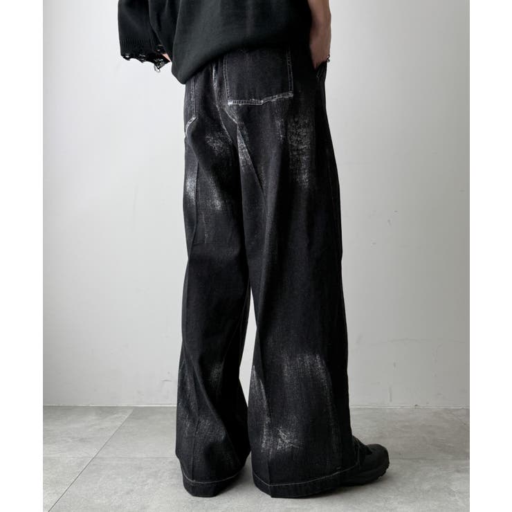 メタリックプリントデニムパンツ | WEGO【MEN】 | 詳細画像13 
