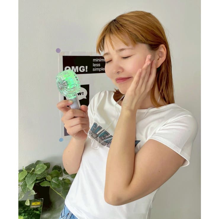 お得セット ミニクリアハンディファン[品番：WG010094306]｜WEGO【WOMEN ミュージシャン