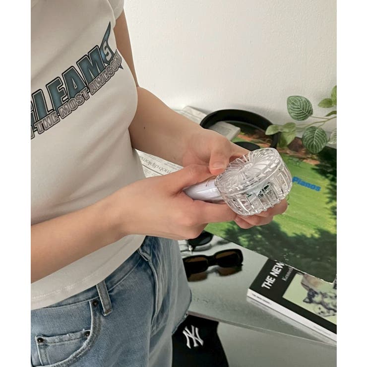 ミニクリアハンディファン[品番：WG010094306]｜WEGO【WOMEN