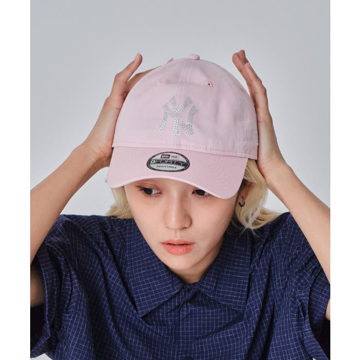 WEGO 別注NEWERA 9FORTY ラインストーン ニューエラ キャップ WEGO 別注NEWERA 9FORTY ラインストーン ニューエラ キャップ