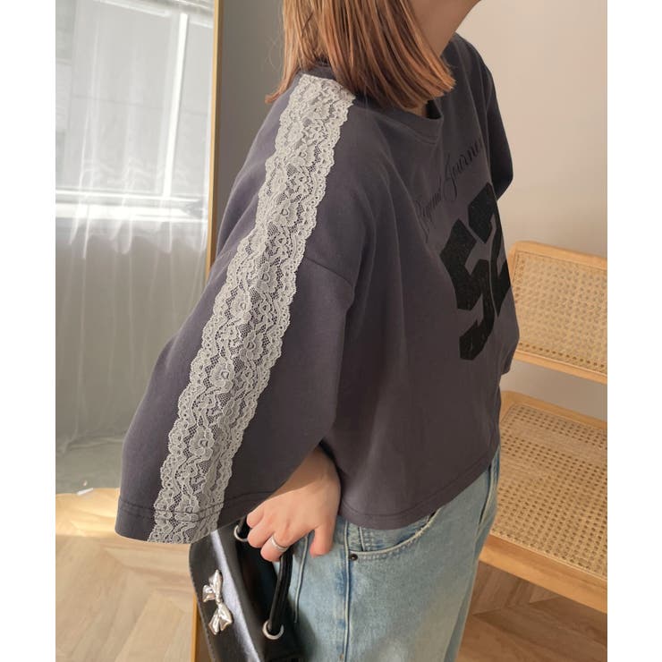 レースショルダーショートT | WEGO【WOMEN】 | 詳細画像12 