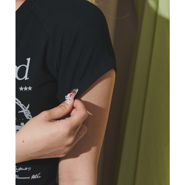 レースヘムグラフィックピチT | WEGO【WOMEN】 | 詳細画像5 