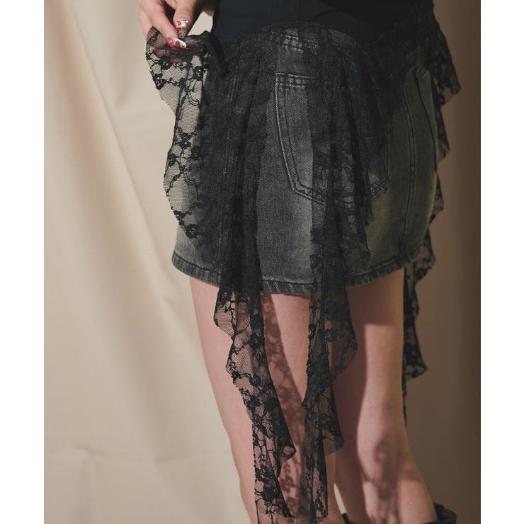 レースヘムグラフィックピチT | WEGO【WOMEN】 | 詳細画像6 