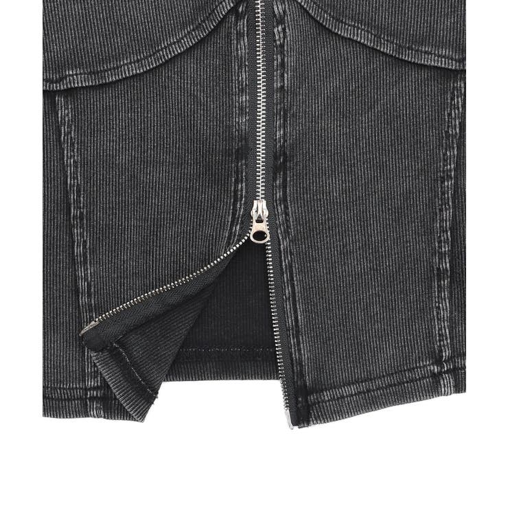 ピグメントダブルZIPトップ | WEGO【WOMEN】 | 詳細画像15 