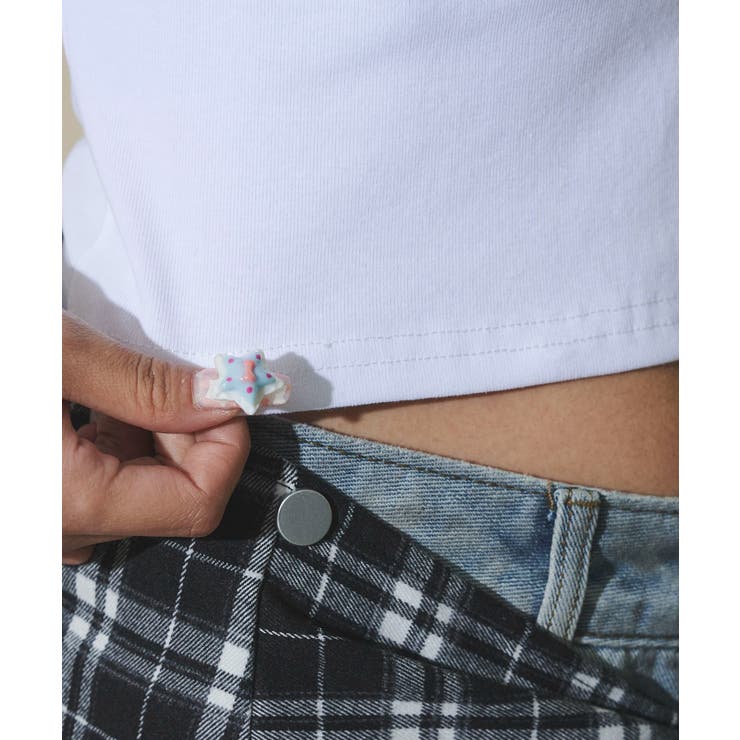 メタルパッチレイヤードピチTOP | WEGO【WOMEN】 | 詳細画像6 