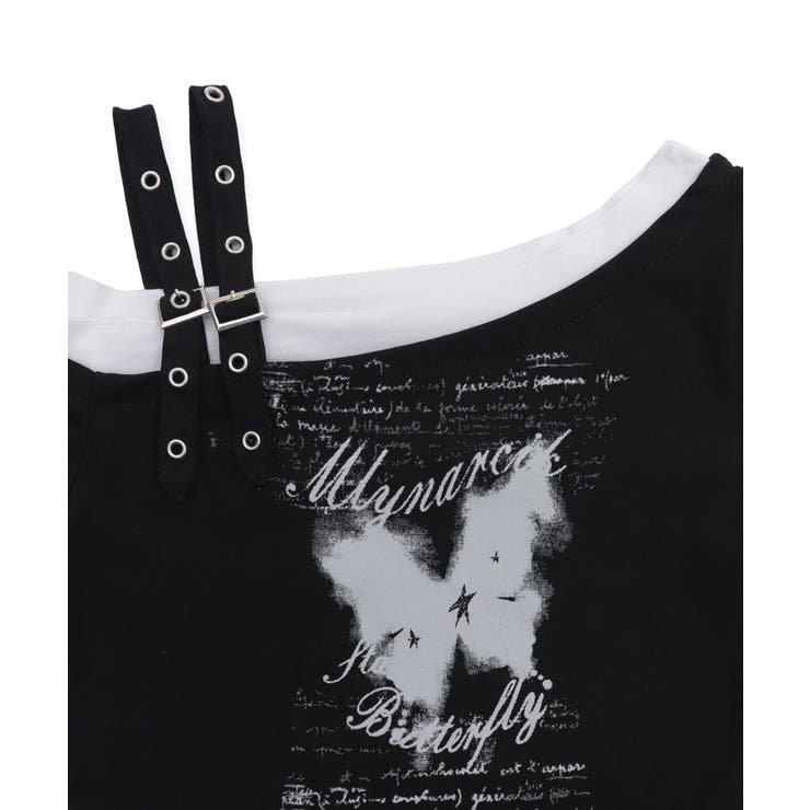 バタフライオフショルピチT | WEGO【WOMEN】 | 詳細画像16 