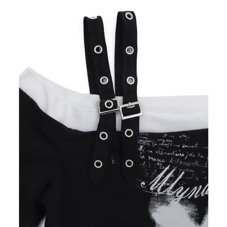 バタフライオフショルピチT | WEGO【WOMEN】 | 詳細画像17 